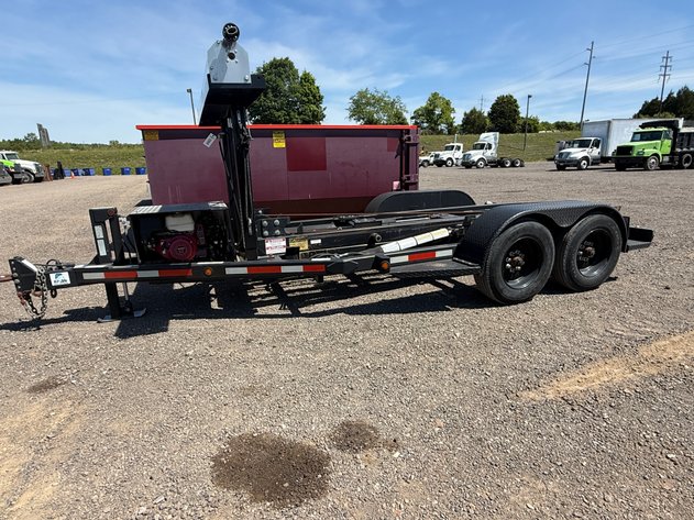 Image for 2012 NEDLAND 14' PINTLE HITCH ROLL OFF TRAILER