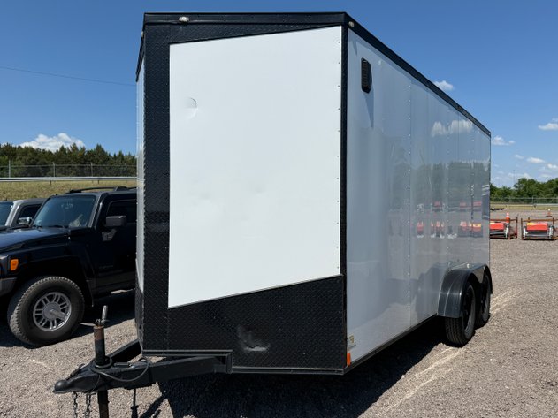 Image for 2023 SEED CARGO 16' BUMPER PULL ENLOSED TRAILER