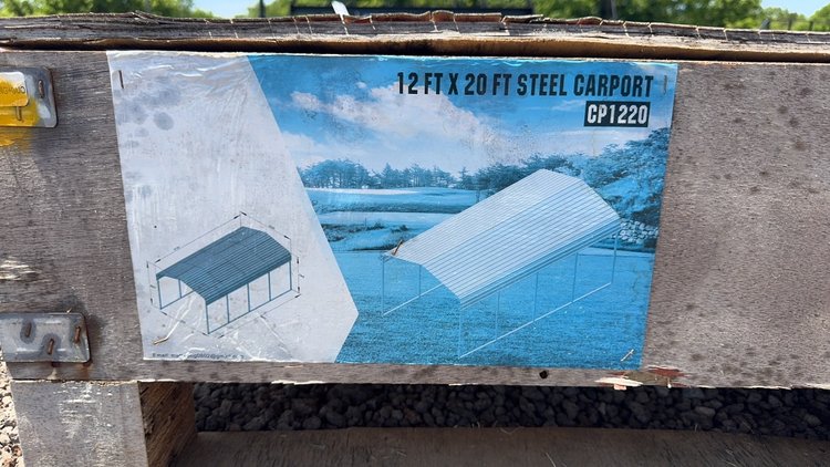 Image for 12'X20' STEEL CARPORT