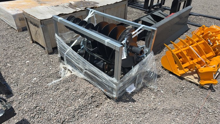 Image for JCT SKID STEER POST HOLE AUGER W/8
