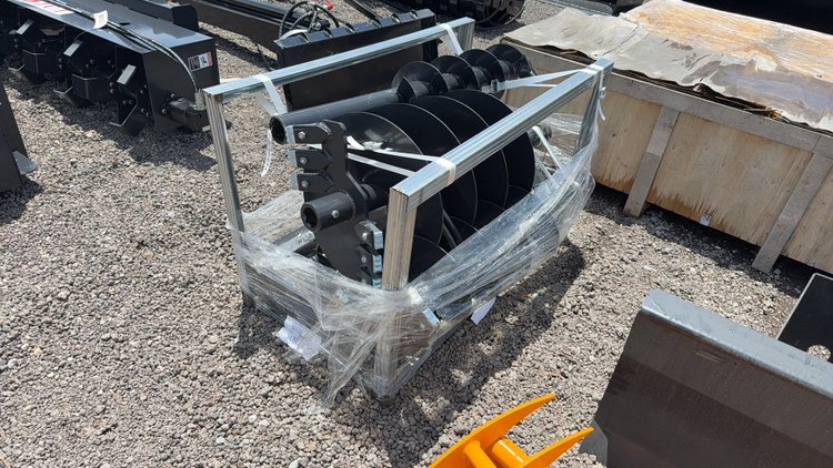 Image for JCT SKID STEER POST HOLE AUGER W/8