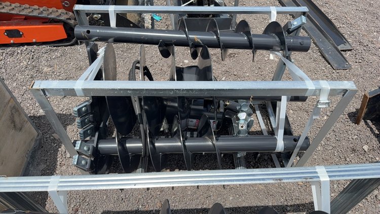 Image for JCT SKID STEER POST HOLE AUGER W/8