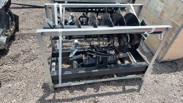 Image for JCT SKID STEER POST HOLE AUGER W/8