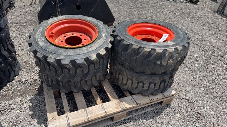 Image for QTY(4) BOBCAT 10-16.5 SKID STEER TIRES