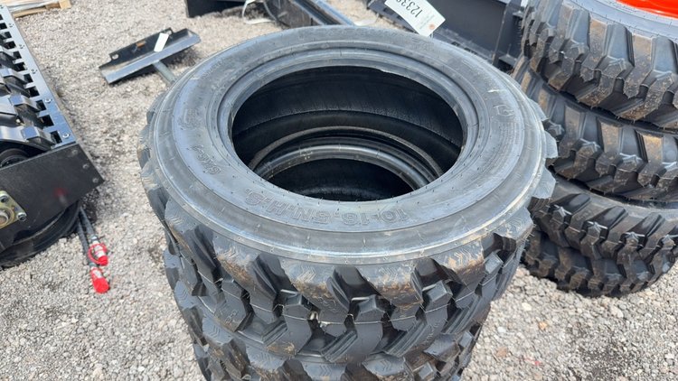 Image for QTY(4) FORERUNNER 10-16.5 SKID STEER TIRES