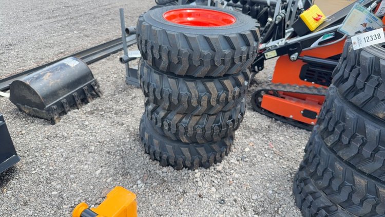 Image for QTY(4) FORERUNNER 10-16.5 SKID STEER TIRES