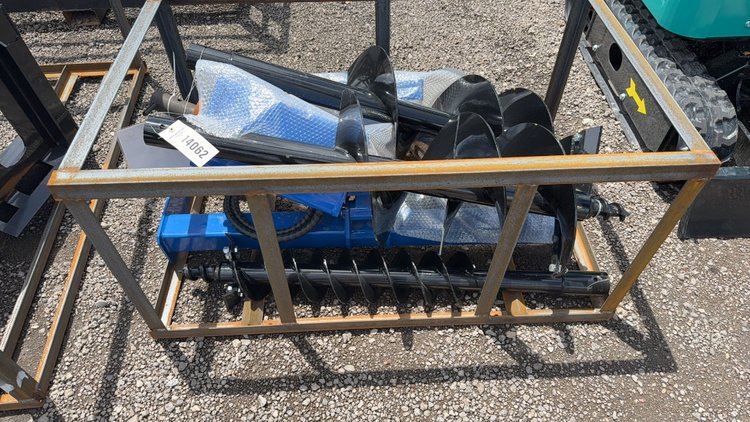 Image for AGT SKID STEER POST HOLE AUGER