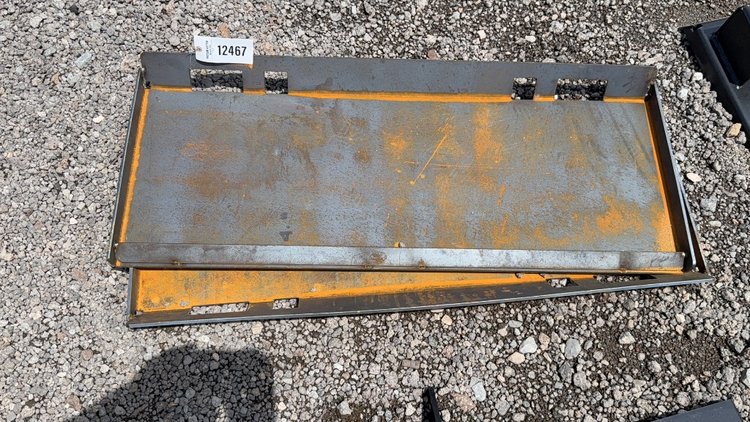Image for QTY(2) SKID STEER WELD ON PLATES