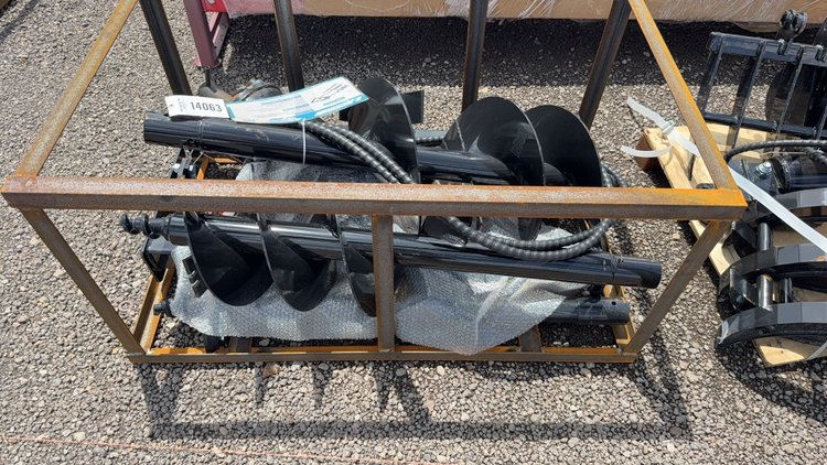 Image for AGT SKID STEER POST HOLE AUGER