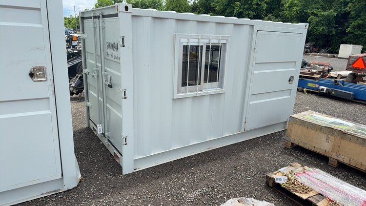 Image for 10' STORAGE CONTAINER W/WINDOW & SIDE DOOR