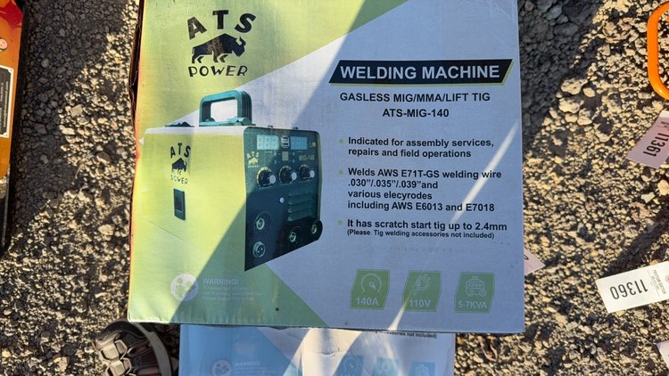 Image for QTY(3) ATS MIG-140 ELECTRIC WELDERS
