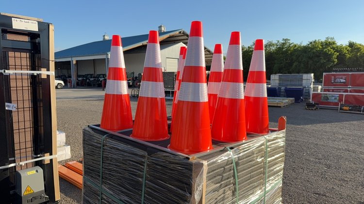 Image for APPROX (250) TRAFFIC CONES