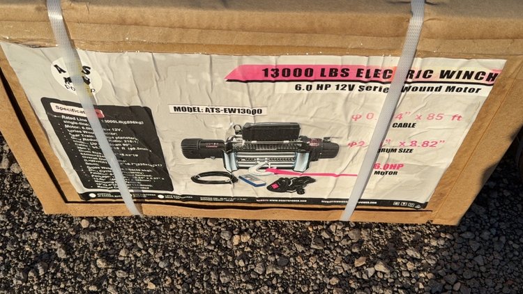 Image for ATS 13,000LB ELECTRIC WINCH