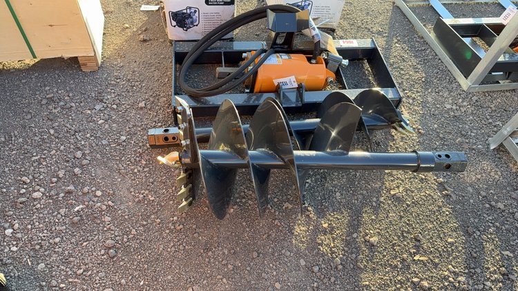 Image for WOLVERINE SKID STEER POST HOLE AUGER