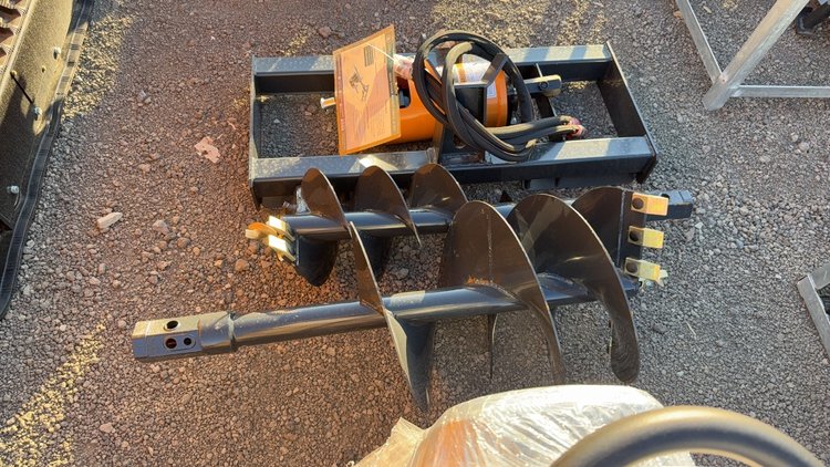 Image for WOLVERINE SKID STEER POST HOLE AUGER