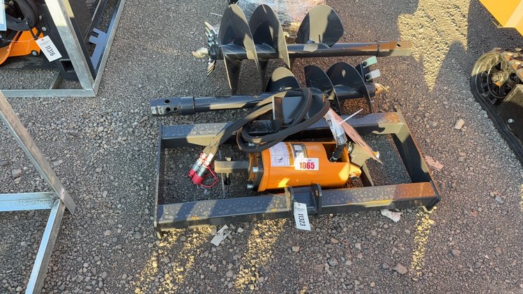 Image for WOLVERINE SKID STEER POST HOLE AUGER