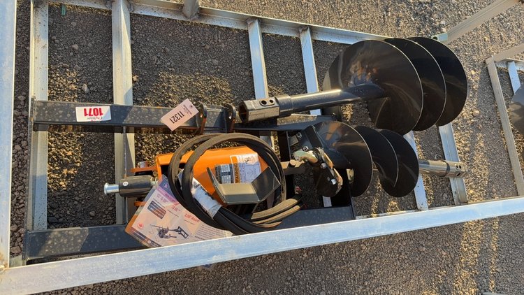 Image for WOLVERINE SKID STEER POST HOLE AUGER