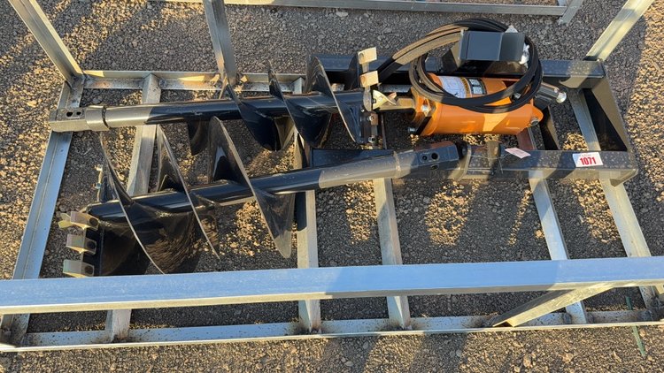 Image for WOLVERINE SKID STEER POST HOLE AUGER