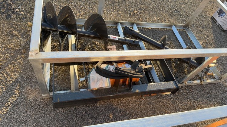 Image for WOLVERINE SKID STEER POST HOLE AUGER