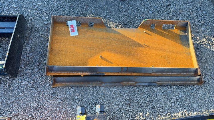 Image for QTY (2) SKID STEER WELD ON PLATES