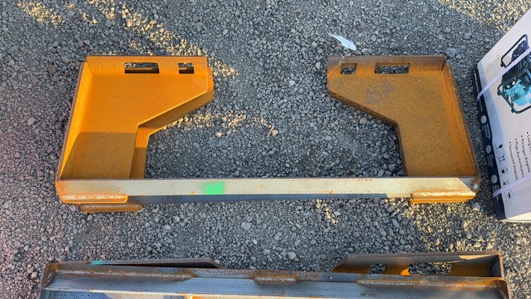Image for QTY (2) SKID STEER WELD ON PLATES
