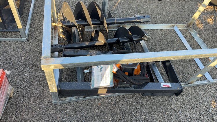 Image for WOLVERINE SKID STEER POST HOLE AUGER