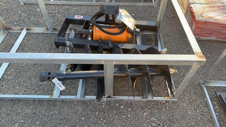 Image for WOLVERINE SKID STEER POST HOLE AUGER