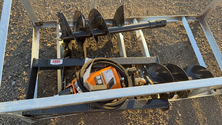 Image for WOLVERINE SKID STEER POST HOLE AUGER
