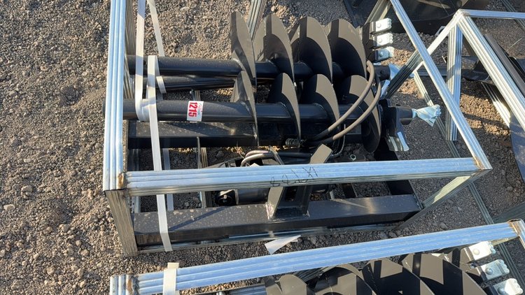 Image for JCT SKID STEER POST HOLE AUGER