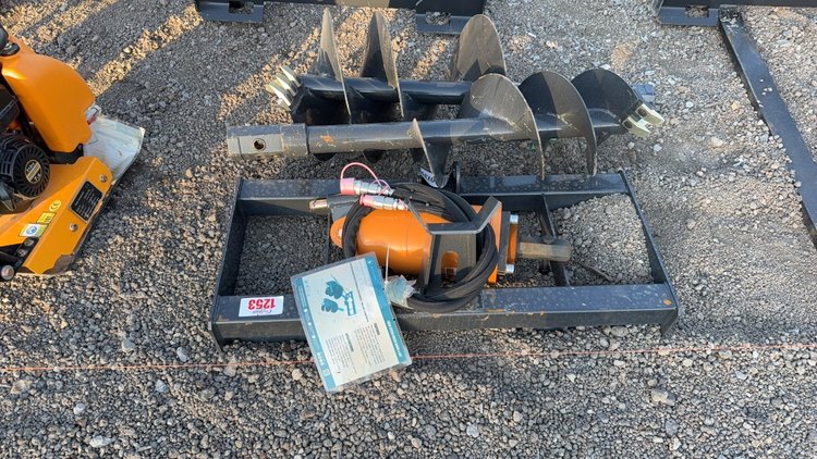 Image for WOLVERINE SKID STEER POST HOLE AUGER