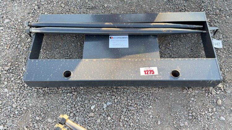Image for JCT SKID STEER 2 PRONG BALE SPEAR