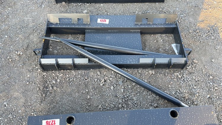 Image for JCT SKID STEER 2 PRONG BALE SPEAR