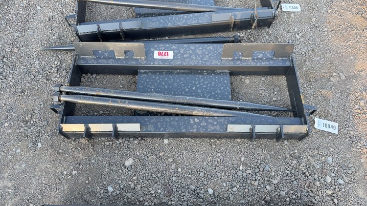 Image for JCT SKID STEER 2 PRONG BALE SPEAR