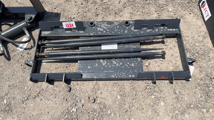 Image for JCT SKID STEER 4 PRONG BALE SPEAR