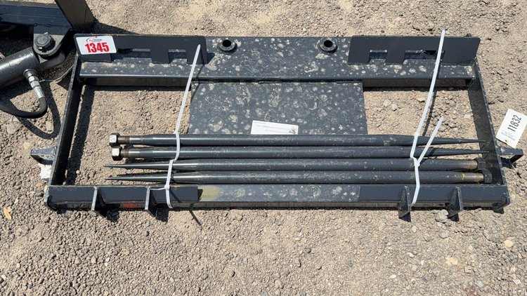 Image for JCT SKID STEER 4 PRONG BALE SPEAR