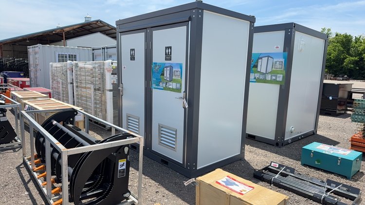Image for PORTABLE DOUBLE TOILET