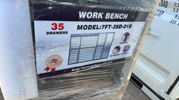 Image for 7' 35 DRAWER TOOL CABINET