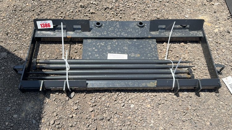 Image for JCT SKID STEER 4 PRONG BALE SPEAR
