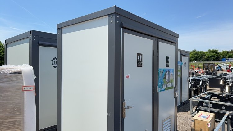 Image for PORTABLE DOUBLE TOILET