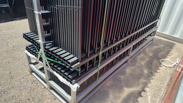 Image for QTY(30) 7' X 10' WROUGHT IRON FENCE PANELS