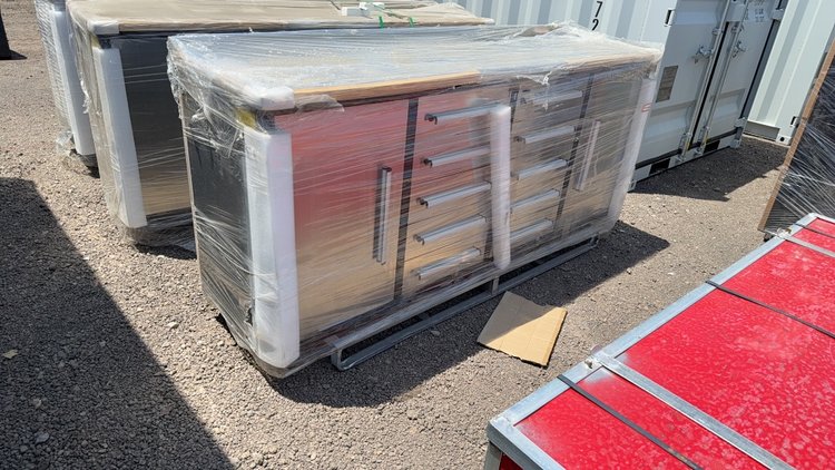 Image for 7' 10 DRAWER WORK BENCH