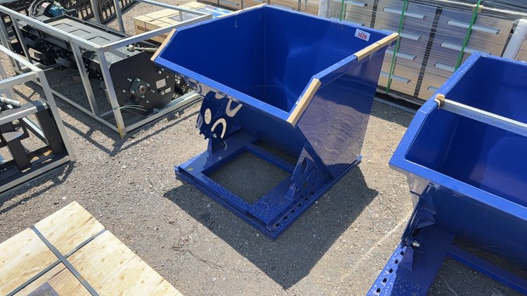 Image for SMALL FORKLIFT SELF DUMPING DUMPSTER
