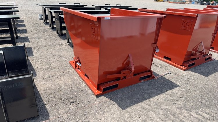 Image for FORKLIFT LARGE SELF DUMPING DUMPSTER