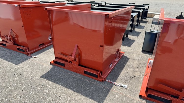 Image for FORKLIFT LARGE SELF DUMPING DUMPSTER