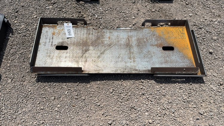 Image for QTY(2) SKID STEER WELD ON PLATES