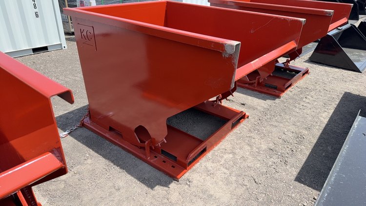 Image for FORKLIFT LARGE SELF DUMPING DUMPSTER