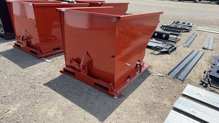 Image for FORKLIFT LARGE SELF DUMPING DUMPSTER