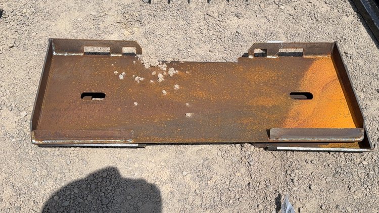 Image for QTY(2) SKID STEER WELD ON PLATES