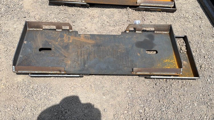 Image for QTY(2) SKID STEER WELD ON PLATES