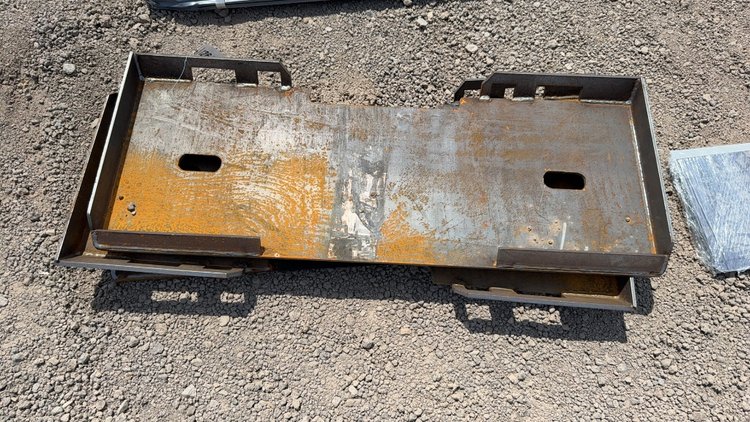 Image for QTY(3) SKID STEER WELD ON PLATES